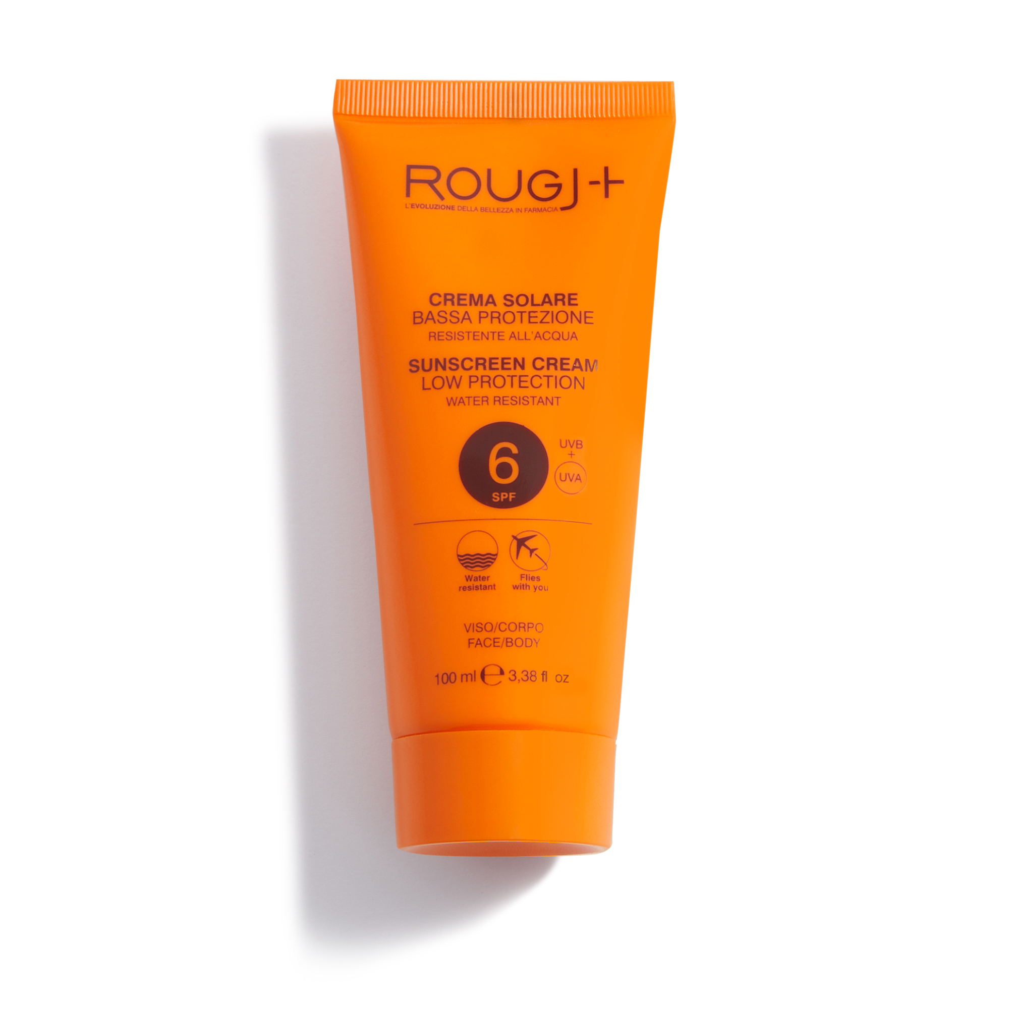 Rougj crema solare spf6 a bassa protezione