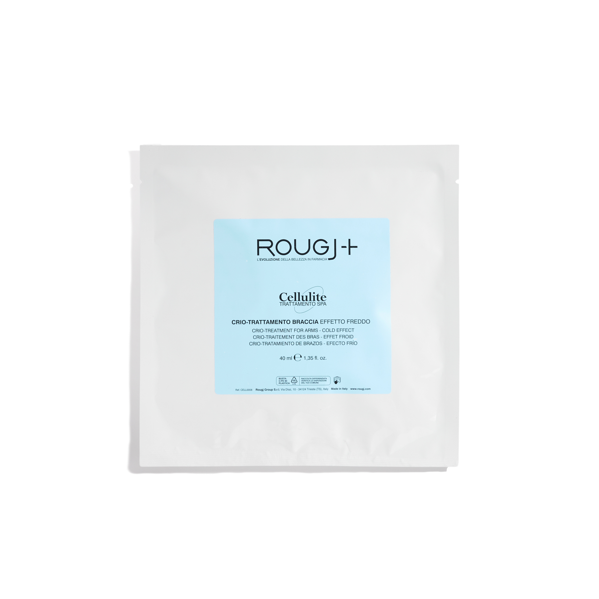 Rougj Crio-trattamento Monouso Braccia ad azione tonificante Cellulite Trattamento SPA